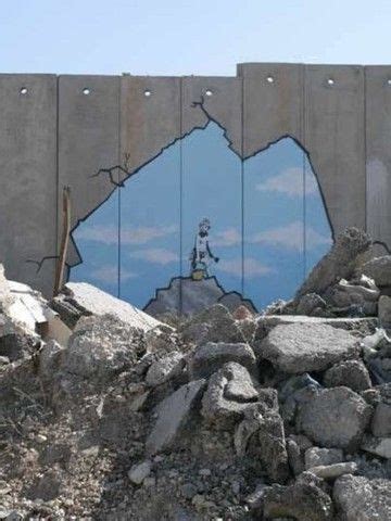His work has been spotted around the south of england, including london banksy has never been unmasked and it is believed his refusal to reveal himself started as a way of avoiding prosecution for vandalism. beautiful breech! | Street graffiti, Street art banksy ...