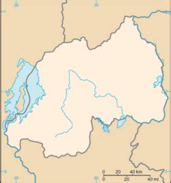 Map of kigali area hotels: Kigali - New World Encyclopedia