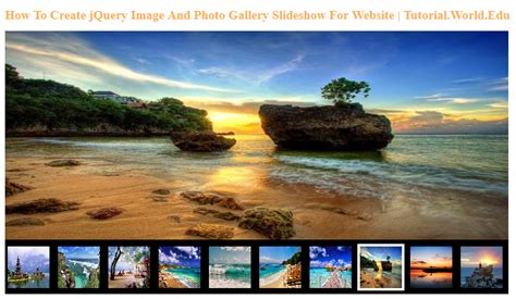 In this guide, we'll learn about common uses of web slideshows, the best practices for implementing them, and how to get started with placing one on your website. How To Create jQuery Image And Photo Gallery Slideshow For ...