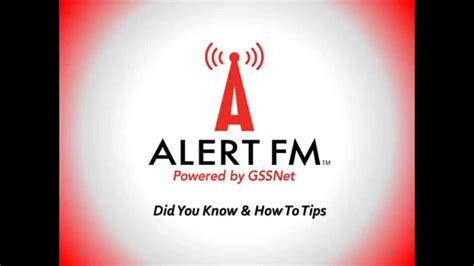 If it doesn't play, please try to click here. ALERT FM TV: Managing Users in Alert Studio - YouTube