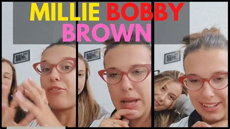 Millie bobby brown / top pics. millie bobby brown 2020 | millie bobby brown Instagram live 2020 - YouTube