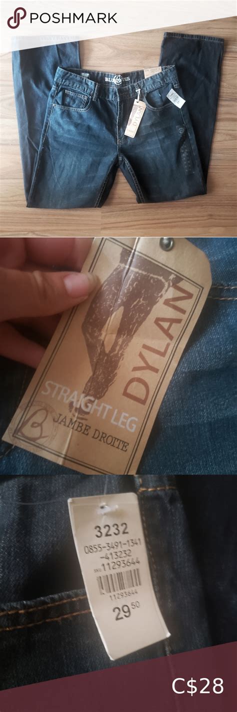 BLUENOTES dylan straight leg jeans - 32/32 | Straight leg jeans, Mens straight jeans, Bluenotes