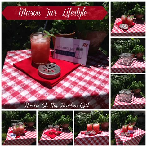 I Love Mason Jars: And A Review - Oh My Heartsie Girl