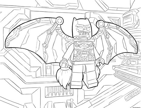 Coloring is a great activity for your little lego builders. Lego Batman Fly Coloring Pages Printable