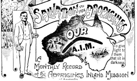 Complete all of this week's master missions. The Aborigines Inland Mission | AIATSIS