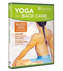 Maybe you would like to learn more about one of these? Gaiam Yoga Back Care DVD at YogaOutlet.com