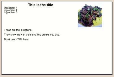 Check spelling or type a new query. Recipe Card Creator Tutorial | Drew Kime