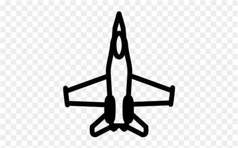 An ideal vector silhouette for animal vector illustrations and dessert vector graphics. Mcdonnell Douglas F/a-18 Hornet Clipart (#1899190 ...