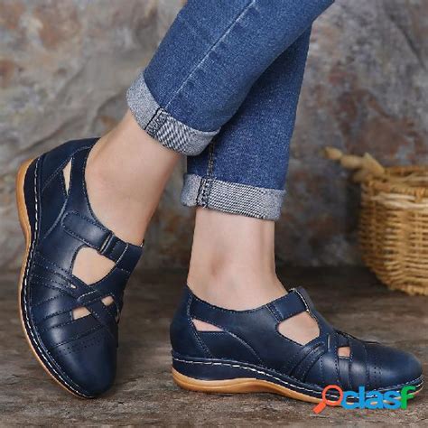 Sandali, sneakers, mocassini, décolleté, con tacco. Lostisy scarpe comode da donna soft cuciture 🥇 | Posot Class