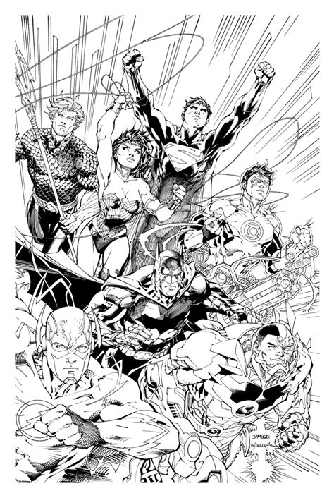 See more ideas about adult coloring pages, coloring books, coloring pages. Pin by Rob Watson on Jim Lee | Superhero coloring pages ...