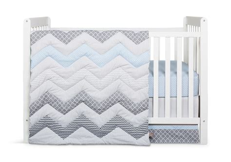 Start your little one out on trend with this adorable chevron crib bedding set from trend lab. Chevron Crib Bedding | HOM Furniture