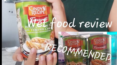 Cindy recipe favourite cat wet food | canned food # 400g. Cat wet food review : Cindy's recipe - YouTube