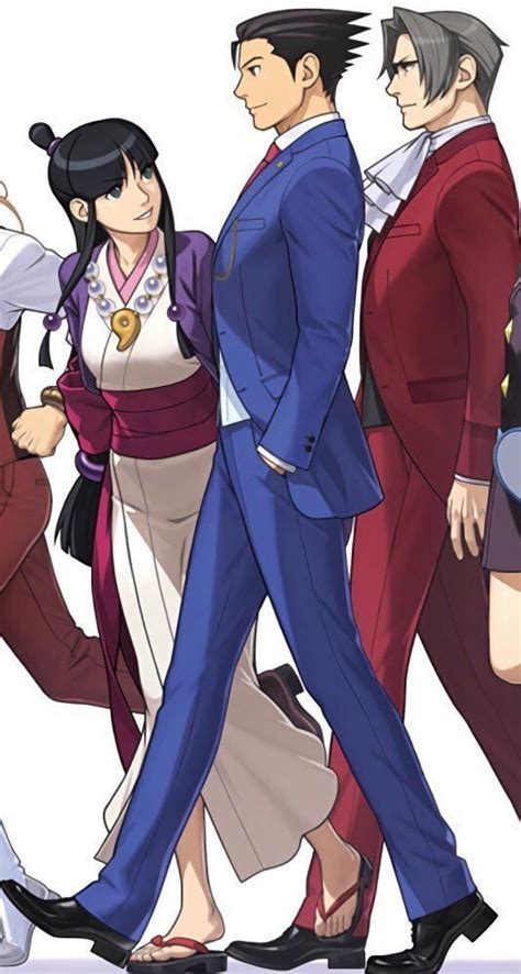 The ace attorney games are well known for being a triumph of the visual novel genre, with fun, unique cases and a heavy emphasis on character and story that make 2016's anime. Pin by Brittany Frisch on Ace Attorney in 2020 (With ...