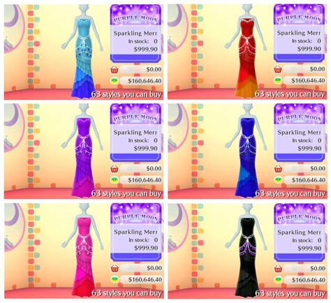 Check spelling or type a new query. Style Boutique 2: Fashion Forward Guide: Purple Moon - Sparkling Mermaid Dresses