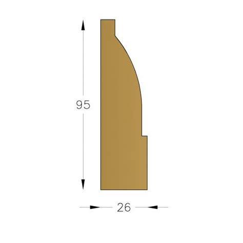 Satsangam syp southern yellow pine wood, grade: Moulding A1213 (Southern Yellow Pine) - Ovolo - WRP Timber ...