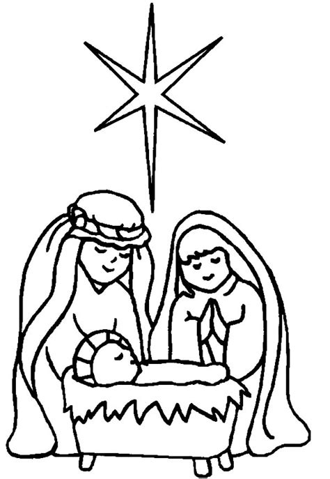 Trends for lds baby jesus coloring pages. Star Of Bethlehem In Born Of Baby Jesus Coloring Page ...