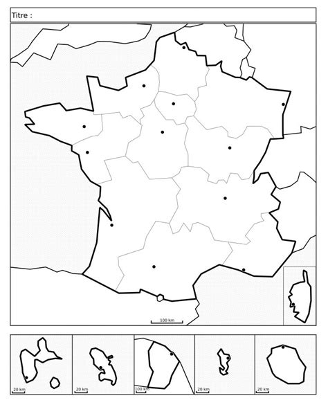 Un peu de géographie ! Fond Carte France - Roger Habilleur tout Carte De France Des Régions Vierge | Arouisse.com