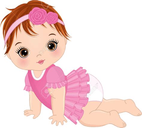 Dinosaurs dragon and funny dino character. Cute Baby Girl Vector Clipart - Full Size Clipart ...