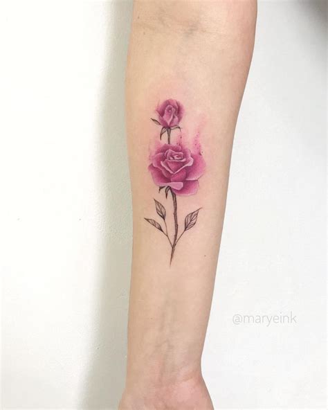 When choosing a rose tattoo design , your first step should be taking some time to decide what you are most interested in. 51 Real Pink Rose Tattoos | Best Tattoo Ideas Gallery