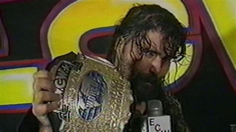 Ecw (extreme championship wrestling) has been the target of many this program presents the best of mick foley's most violent alter ego, cactus jack, and it features interviews, a number of jack's most brutal matches, and a behind the scenes look at the mayhem foley causes as his storied creation. Cactus Jack Hits Another Home Run Promo