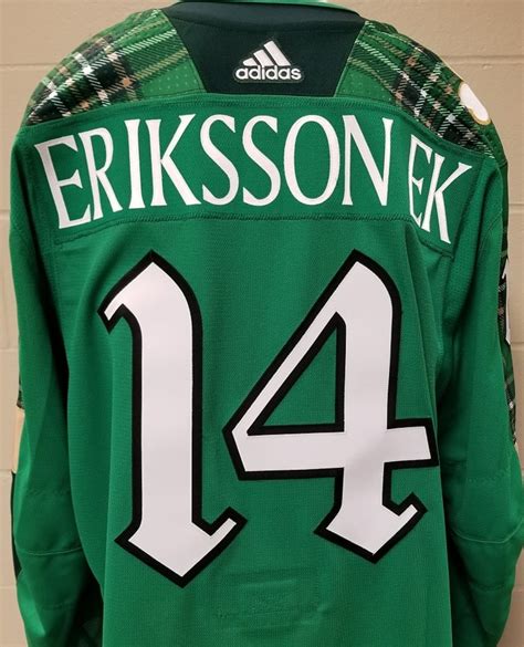 Joel eriksson ek signed a 2 year / $2,975,000 contract with the minnesota wild, including $2,975,000 guaranteed, and an annual average salary of $1,487,500. Joel Eriksson Ek Minnesota Wild 2019 St. Patty's Day Warm ...