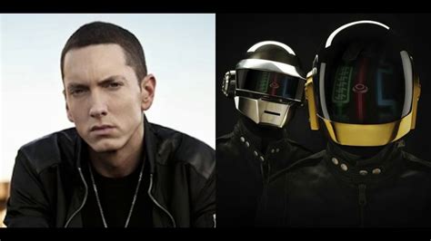 But seriously, when was the last time you saw someone in a robot mask and thought, wow, what a dapper looking gentleman? face to face: Face To Ass - Eminem vs. Daft Punk - YouTube