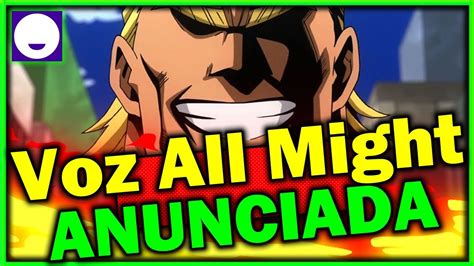 Confira as notícias de hoje em salvador, na bahia e no mundo. Voz Do All Might Dublador My Hero Academia Funimation ...