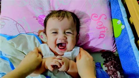 A circulating pump system attaches to the bottom of the tub, drawing water up through the submarine into the toy's shower head. Laughing Baby Twins (while mommy is applying oil before ...