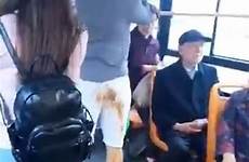 pants guy bus his poo shorts public himself who goes got embarrassed passenger tries liveleak