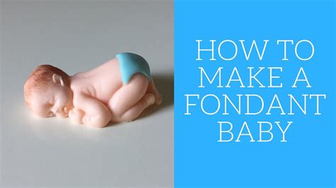 How to make a silicone baby. How to make a fondant baby - YouTube