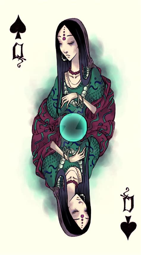 Maybe you would like to learn more about one of these? Queen of Spades by Ink-Yami.deviantart.com on @DeviantArt ...