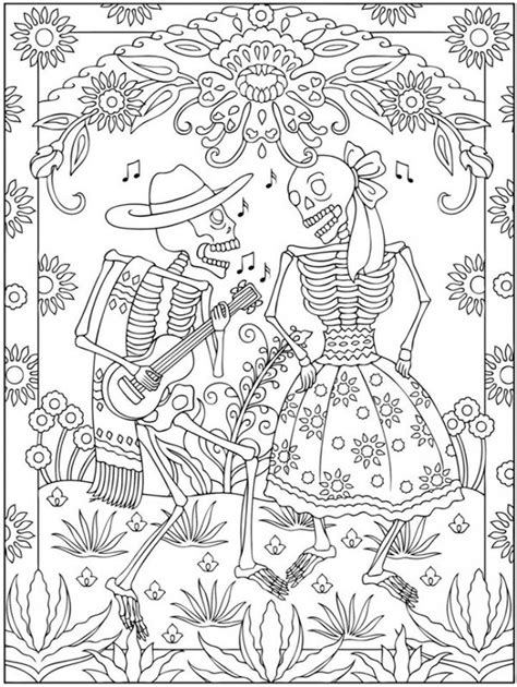 Kids love coloring printables and sometimes it feels like they can't get enough! 20+ Free Printable Day of the Dead Coloring Pages ...