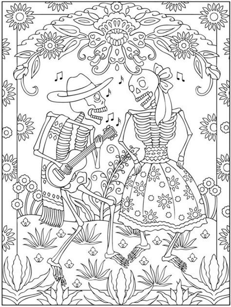 Select from 35870 printable coloring pages of cartoons, animals, nature, bible and many more. 20+ Free Printable Day of the Dead Coloring Pages - EverFreeColoring.com