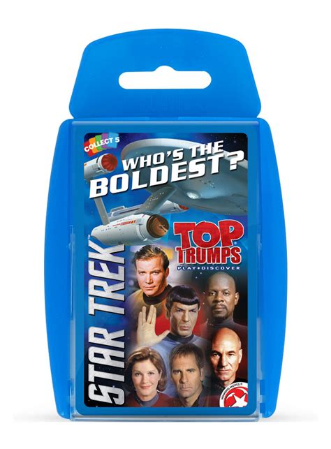 The next generation customizable card game. Star Trek Top Trumps card game | eBay