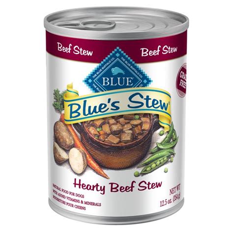 ( 4.7 ) out of 5 stars 235 ratings , based on 235 reviews current price $51.98 $ 51. Blue Buffalo Blue's Stew Natural Adult Wet Dog Food, Beef ...