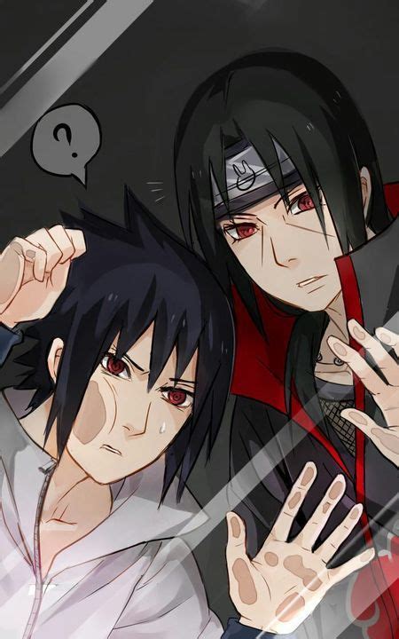 Naruto est incontestablement un phénomène de mode chez les plus et pour que votre ordinateur ne dépareille pas, voici un sympathique fond d'écran (1280×960) aux. Itachi Sasuke Fond Ecran Iphone