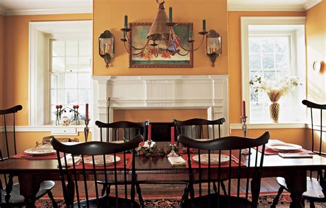 Our dining room walls are the one space in our home that gives us creative license to do something totally unexpected. Image result for colonial williamsburg dining rooms | Colonial dining room, Colonial dining room ...