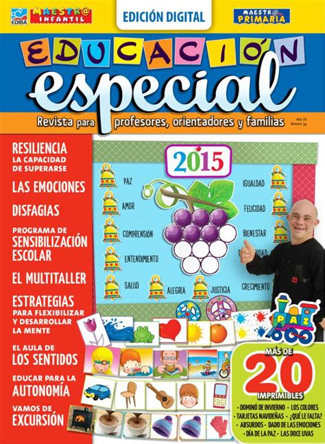 Integrado en el aula con apoyo didáctico especial y con apoyo psicopedagógico en turno alterno. Ya está disponible en formato digital la revista Educación ...