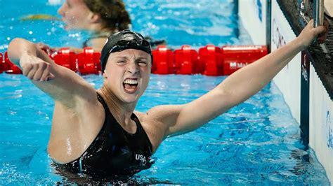 Ledecky is 24 years old. Olympische Spelen Rio 2016. Resultaten Zwemmen 400 m Vrije ...