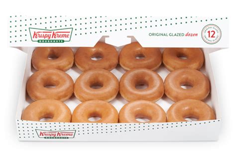 A dozen original glazed at krispy kreme typically costs around $8, while 12 specialty doughnuts typically bring the price up by a few bucks. Eat Out to Help Out: Krispy Kreme is selling half price ...