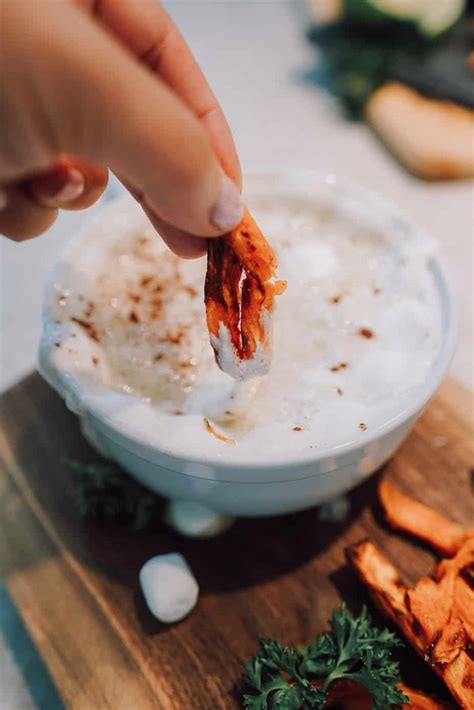 Brown sugar sweet potato fries with marshmallow dipping sauce. Best Sauce For Sweet Potato Fries : Sweet Potato Fries ...