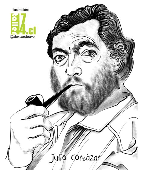 Poesía sensual perdurable y romántica. Julio Cortázar | Ilustraciones, Escritores y Illustration