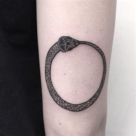 Maybe you would like to learn more about one of these? Ouroboros #tattoo by Rebecca Dewinter at Black Medicine Tattoo - Vancouver, BC | Ouroboros ...