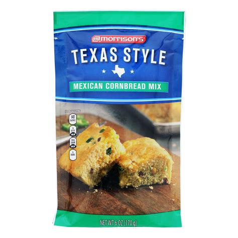 A premade cornbread mix saves time and provides an alternative to preparing the bread or muffins from scratch. Morrison's Texas Style Mexican Cornbread Mix - Shop Baking ...