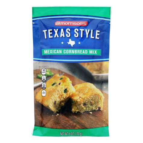 I make chili and then serve it over the cornbread. Morrison's Texas Style Mexican Cornbread Mix - Shop Baking ...