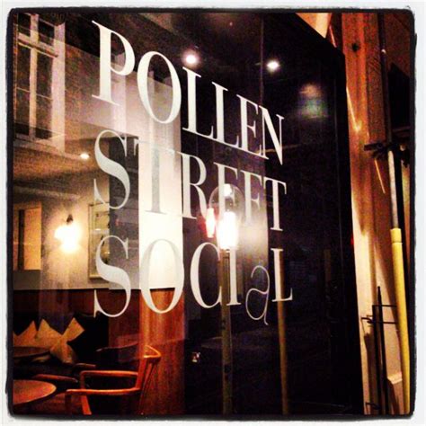 Very nice experience with lovely staff and very well executed food. Pollen Street Social - Jason Atherton | London restaurants ...