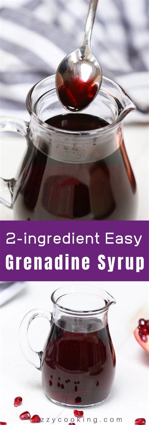 October 16, 2019 leave a comment. Easy 2-ingredient Grenadine Syrup Recipe | Grenadine ...