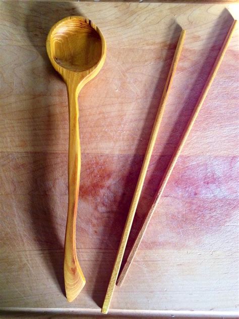 How to use chopsticks crossed. DIY wooden spoon and chopsticks | Wooden diy, Wooden spoons, Spoon