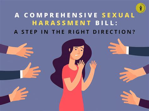 Until 2012, there were no statutory provisions on sexual harassment in malaysia. A Comprehensive Sexual Harassment Bill: A Step in The ...