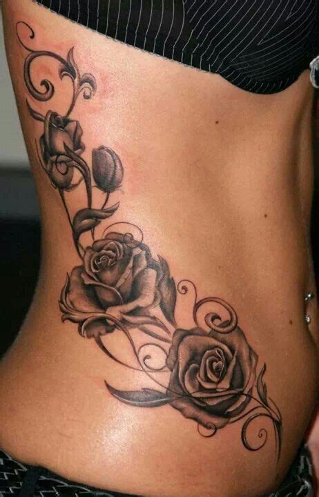 Tattoo makers have created 2 to 3 rose to make this amazing rose vine. Rose vine side tattoo … | Tattoos, Neck tattoo, Feminine ...